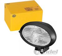 HELLA Projecteur de travail 1GA 996 161-581 supérieur 160mm 128mm Caoutchouc