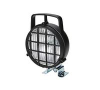 HELLA Halogène Projecteur de travail - W131 - 24V / 12V - 1000lm - Montage en saillie/Raccord fileté - Fixation en quatre points - Éclairage du champs proche - Fiche: Fiche plate - 1G3 996 001-351