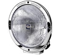 HELLA Halogène Projecteur longue portée - Luminator Chromium - 24V / 12V - rond - Chiffre de référence: 37.5 - disperseur à motifs - limpide - Câble: 800mm - droite/gauche - 1F8 007 560-051