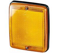 HELLA Indicateur Droit Gauche Halogène 24V 12V Noir Jaune (2BA 005 200-311)