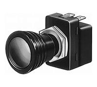 HELLA Interrupteur - S05 - Commande du train - 12V / 24V - Nombre de connexions: 3 - vissé - Commutateur on/off - Halogène - Alésage-Ø: 14.5mm - Éclairage de l'interrupteur: rouge - 6ED 004 778-011