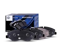 HELLA Jeu de garnitures de frein, frein à disque 8DB355040-981 Compatible