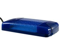 HELLA LED Feu à éclats - Multi F Duraled - 12V / 24V - bleu - Raccord fileté/Montage en saillie - Câble: 2580mm - Quantité: 1 - 2XD 965 429-001