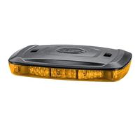 HELLA LED Feu d'avertissement - Micro Lightbar - 12V / 24V - jaune - Fixation magnétique - Câble: 2500mm - Montage en saillie - 2RL 014 566-221