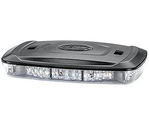 HELLA LED Feu d'avertissement - Micro Lightbar - 12V / 24V - jaune - Fixation magnétique - Câble: 2500mm - Montage en saillie - 2RL 014 566-121