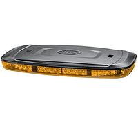 HELLA LED Feu d'avertissement - Mini Lightbar - 12V / 24V - jaune - Fixation magnétique - Câble: 2500mm - Montage en saillie - 2RL 014 565-221
