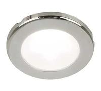 Hella Marine Plafonnier Led Euroled 75 Cover Blanc Chaud Acier Inoxydable 24v