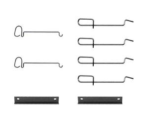 Hella Pagid Kit D'Accessoires pour Plaquette des Deux Côtés Renault Rapide Clio