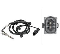 HELLA Palpeur température des gaz 6PT 358 181-401 pour OPEL ASTRA J