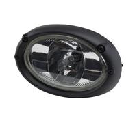 HELLA 1Ga 996 161-101 Halogène-Projecteur De Travail - Oval 100 - 12V - Montage Encastré/Raccord Fileté - Montage 2 Points - Éclairage À Grd Rayon Luminieux - Fiche: Amp