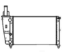 HELLA Radiateur du moteur Module de Refroidisement Boîte automatique boîte de vitesses manuelle Largeur de filet 322mm Longueur de filet 495mm Profondeur de filet 34mm 8MK 376 713-384