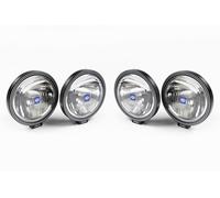Hella Rallye 3000 Lumière Avec Support Set 4 DAF Mitsubishi Renault Volvo