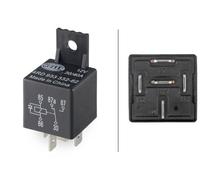 HELLA Relais (4RD 933 332-627) 5 Broches Courant Principal 12 V Avec Support