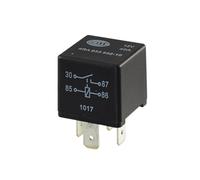 Hella Relais à courant de travail 4RA 933 332-101 – 12 V 4 pôles