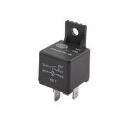 HELLA Relais, courant de travail - 12V - 5pôle - Relais à courant de travail - avec support - 4RA 933 791-061