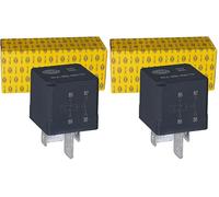 HELLA Relais, courant de travail - 24V - 4pôle - Relais à courant de travail - 4RA 965 400-131 (Lot de 2)