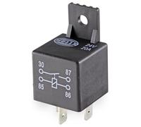 HELLA Relais de courant de travail 4RA 965 400-101 24V 4 pôles avec support