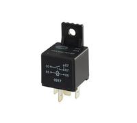 HELLA Relais, courant de travail - 24V - 5pôle - Relais à courant de travail - avec support - 4RA 933 791-071