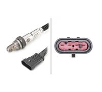 HELLA Sonde Lambda Régulatrice Compatible Pour Fiat Grande Punto 1.4 1.2
