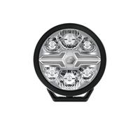 HELLA Valuefit 1FJ 357 199-051 Phare de route LED - Blade Black 9" - 12/24 V - Rond - Référence 50 - Montage - ECE-148/ECE-149 - Couleur de la vitre : transparent - Câble : 500 mm - Côté avant