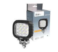 HELLA Valuefit 1Ga 357 109-012 Led-Projecteur De Travail S3000 - 12/24/48V - 3000Lm - Vissé/Montage En Saillie - Support De Montage Pivotant - Éclairage À Grd Rayon Luminieux - Câble: 800Mm