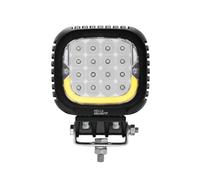 HELLA VALUEFIT 1GA 357 109-231 Phare de Travail LED S5000 2.0 - 12/24V - 5000lm - Montage en saillie - Système d'étrier - Éclairage à grd rayon luminieux - Câble: 300mm - Quantité: 1
