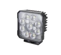 Hella Projecteur de travail LED TS3000 – 12/24V, 3000 lm, montage en saillie/vissé, câble 800 mm