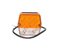 HELLA Valuefit 2Be 357 023-001 Feu Clignotant - Led - 24/12V - Montage En Saillie/Vissé - Fiche: Extrémités De Câble Ouvertes - Quantité: 1