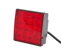 HELLA Valuefit 2Ne 357 029-141 Feu Antibrouillard Arrière - Led - 24V - Montage Encastré - Couleur Du Voyant: Rouge - Câble: 260Mm - Fiche: Extrémités De Câble Ouvertes - Arrière