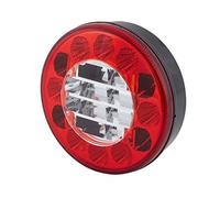 HELLA VALUEFIT Feu arrière - LED - 24V / 12V - Montage en saillie/vissé - ECE - Couleur du voyant: blanc/rouge - Fiche: extrémités de câble ouvertes - gauche/droite - Quantité: 1 - 2NR 357 027-051