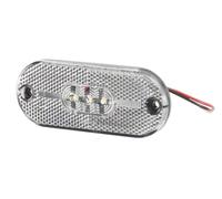 Hella Feu de position Valuefit 2PG 357 009-021 LED 12V montage saillie voyant limpide jaune avant