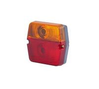HELLA Valuefit 2Se 357 032-011 Feu Arrière - Illumination - Montage En Saillie/Vissé - Couleur Du Voyant: Rouge/Jaune - Fiche: Fiche Plate - Droite/Gauche - Quantité: 1