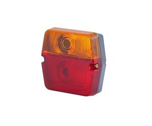 HELLA Valuefit 2Se 357 032-011 Feu Arrière - Illumination - Montage En Saillie/Vissé - Couleur Du Voyant: Rouge/Jaune - Fiche: Fiche Plate - Droite/Gauche - Quantité: 1