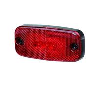 HELLA VALUEFIT Feu arrière - LED - 12V / 24V - Montage en saillie - Couleur du voyant: rouge - Câble: 480mm - Fiche: extrémités de câble ouvertes - gauche/droite - Quantité: 1 - 2TM 357 008-021