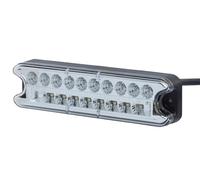 HELLA Valuefit 2Vp 357 021-031 Feu Arrière - Led - 12/24V - Montage En Saillie/Vissé - Couleur Du Voyant: Limpide - Fiche: Extrémités De Câble Ouvertes - Gauche - Quantité: 1