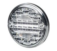 HELLA Valuefit 2Zr 357 026-041 Led-Feu De Recul - 24/12V - Montage Encastré - Montage 2 Points - Câble: 310Mm - Fiche: Extrémités De Câble Ouvertes