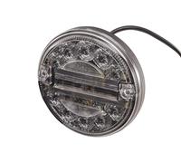 HELLA VALUEFIT Feu arrière - LED - 12V / 24V - Montage en saillie/vissé - ECE/ADR/GGVS - Couleur du voyant: blanc/rouge - Fiche: Fiche plate - gauche/droite - Quantité: 1 - 2NR 357 026-151