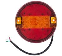 HELLA VALUEFIT Feu arrière - LED - 12V / 24V - Montage en saillie/vissé - ECE - Couleur du voyant: rouge/jaune - Fiche: Fiche plate - gauche/droite - Quantité: 1 - 2SD 357 026-001