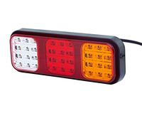 HELLA VALUEFIT Feu arrière - LED - 24V / 12V - Montage en saillie/vissé