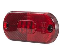 HELLA VALUEFIT Feu arrière - LED - 24V - Montage en saillie - Couleur du voyant: rouge - Câble: 150mm - Fiche: Douille plate - gauche/droite - Quantité: 1 - 2TM 357 009-111