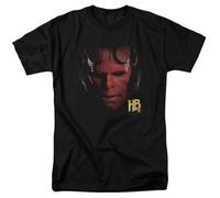Hellboy 2 The Golden Army Hellboy Head T Shirt Mens Movie Tee Black BlackL