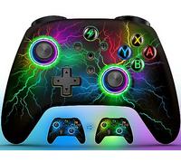 HELLCOOL Manette Switch 2 Pro pour Switch 1/2/Lite/OLED,Android/iOS/PC,1000mAh Manette Switch 2 sans Fil avec 6 Axes/Programmation/Double Vibration/Turbo/Wake Up/Lumière LED Réglable/Capture D'écran