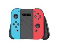 HELLCOOL Poignée de charge pour Nintendo Switch Joy Con, poignée de chargeur super magnétique pour jouer pendant la charge, poignées ergonomiques avec indicateur LED/câble de 1,2 m