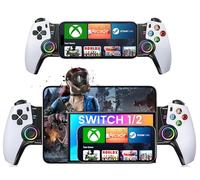 HELLCOOL Swtich Contrôleur portable pour smartphone avec joysticks Hall pour Android/iPhone, compatible avec Switch 1 console/Xbox Cloud/Steam Link/GeForce Now/MFi Apple Arcade