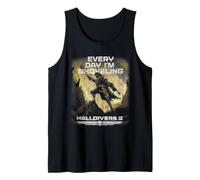Helldivers 2 Every Day I'm Shoveling Poster Video Game Débardeur