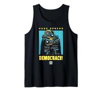 Helldivers 2 PlayStation Video Game Hugs Spread Democracy Débardeur