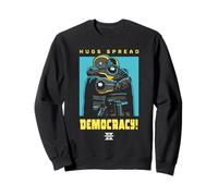 Helldivers 2 PlayStation Video Game Hugs Spread Democracy Sweatshirt