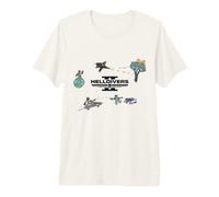 Helldivers II Child Drawing Front Tank You Helldivers Back T-Shirt Haut de Gamme
