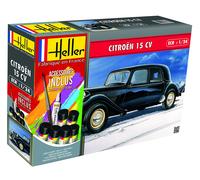Heller 1:24 Gift Set - Citroen 15 CV