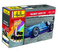 HELLER 56721 MAQUETTE STARTER KIT TALBOT LAGO GRAND PRIX 1/24